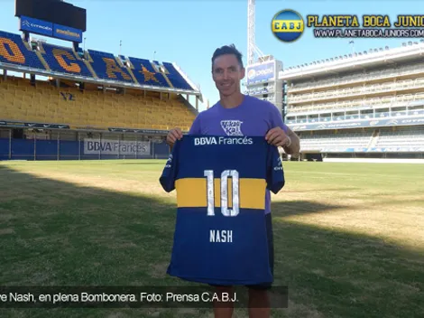 Steve Nash visitó la Bombonera