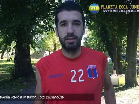 Echeverría ya entrena con Tigre