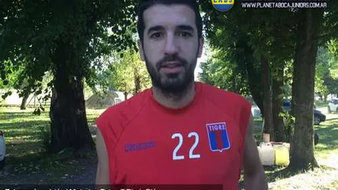 Echeverría ya entrena con Tigre