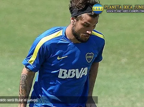 Osvaldo será titular el jueves