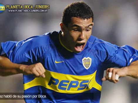 Tevez, sobre Boca: "Una pasión que no se puede explicar"