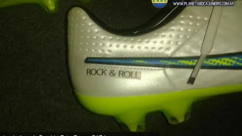 Los botines de Osvaldo para jugar en Boca