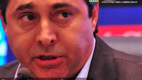 Angelici: "El Vasco tiene un problema lindo"