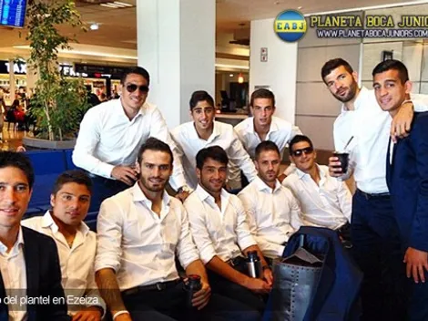 Boca ya está en Chile