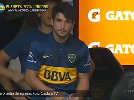 Lodeiro: "Fue muy lindo entrar a La Bombonera"