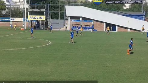 Primera práctica de Osvaldo junto al grupo