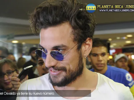 Osvaldo utilizará la número 23