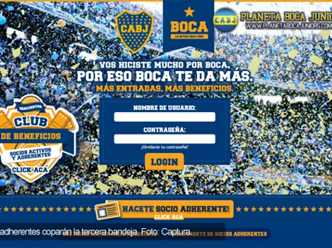 Venta de entradas para adherentes vs. Olimpo