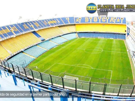 Boca-Olimpo: Medida de seguridad en los ingresos