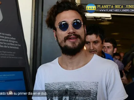 Osvaldo fue presentado al grupo