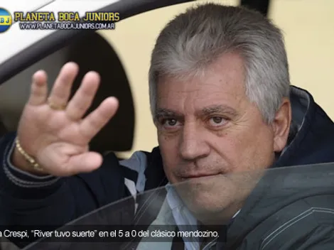 Crespi: "Boca va a ganar la Libertadores"