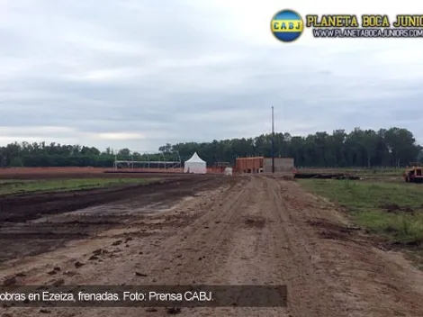 Las obras en Ezeiza, paralizadas