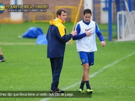 Martínez: “El que no sabe a qué juega Boca, no sabe de fútbol”