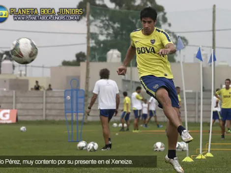 Pablo Pérez: "Estoy cómodo y disfrutando mucho"