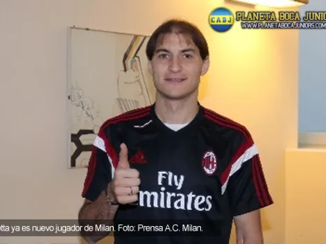 Paletta jugará en Milan