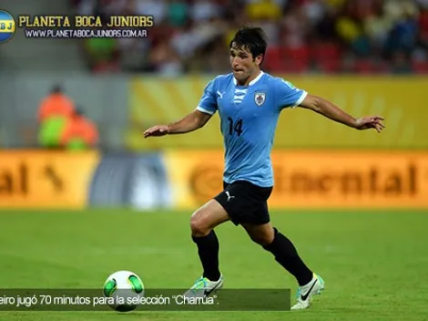 Lodeiro, titular en la victoria charrúa