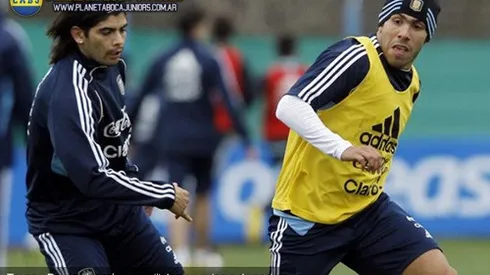 Banega y Tevez se perfilan como titulares