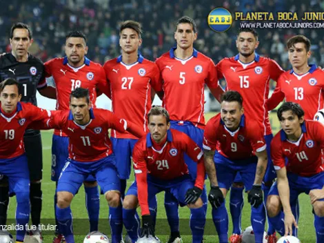 Fuenzalida, presente en la derrota de Chile