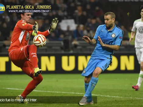 Pese al gol de Palacio, el Inter quedó eliminado