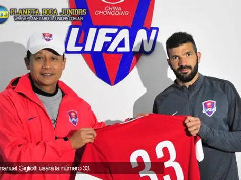 Gigliotti fue presentado en China