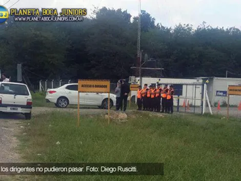 Denuncia al predio de Boca en Ezeiza