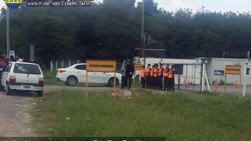 Denuncia al predio de Boca en Ezeiza