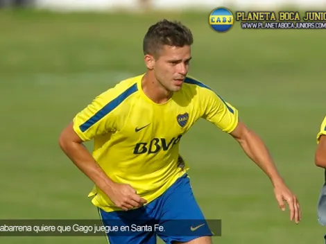 Gago trabajó con normalidad