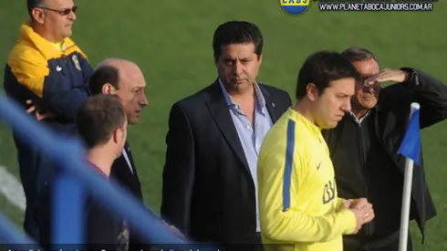 Angelici: "Vamos a seguir nosotros en la Copa"