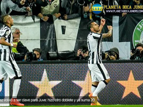 Tevez marcó por duplicado y acaricia otro título