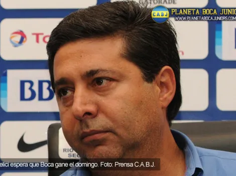 Angelici: "No me molestaría que un jugador de Boca cambie la camiseta con uno de River"