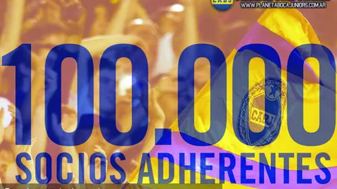 Boca llegó a los 100.000 socios adherentes