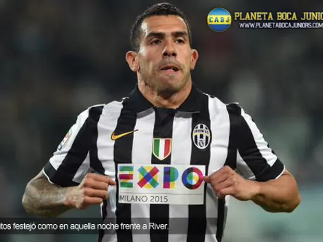 ¡Volvió "la gallinita" de Tevez!