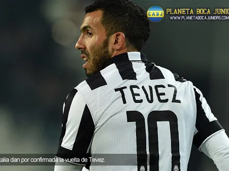 En Italia afirman que Tevez se va de la Juventus