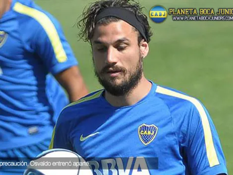 Osvaldo sigue aparte