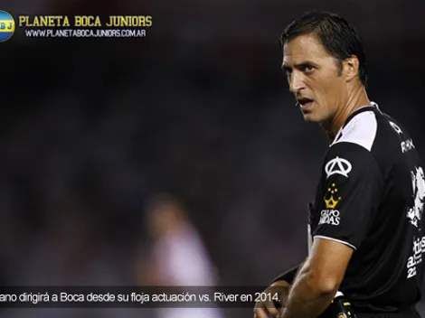 Vigliano, el árbitro vs. Nueva Chicago