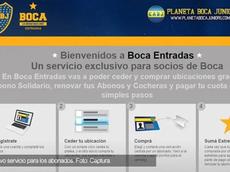 Venta de adicionales a palcos y plateas, también por Internet