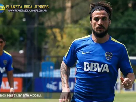Equipo confirmado, con Osvaldo