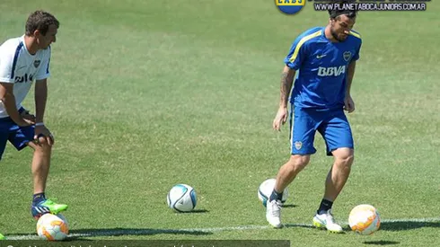 Sin Osvaldo, Arruabarrena probó a un posible equipo