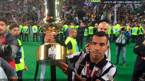 ¡Tevez campeón!