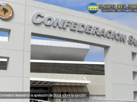 La CONMEBOL desestimó la apelación