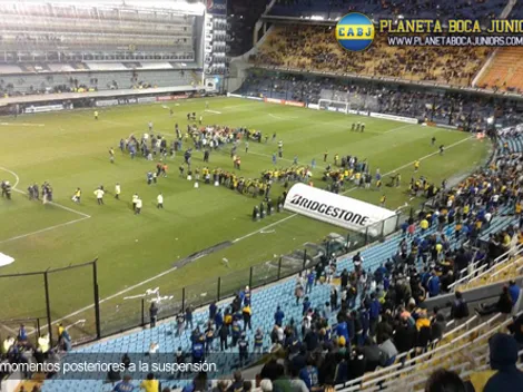 Video: Boca y River luego de la suspensión