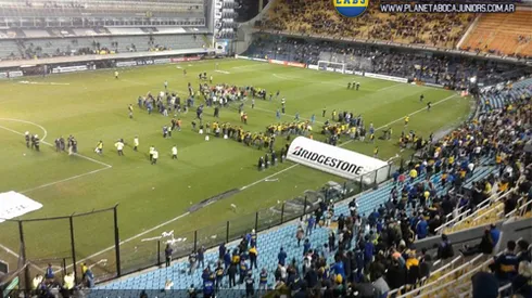 Video: Boca y River luego de la suspensión
