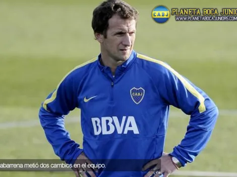 Dos cambios de último momento