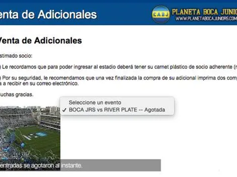 Populares agotadas para Socios Adherentes