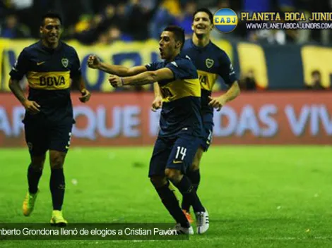 Humberto Grondona: "Pavón es generoso, potente y tiene voluntad"