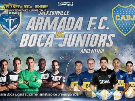 Boca vs. Armada FC, televisado