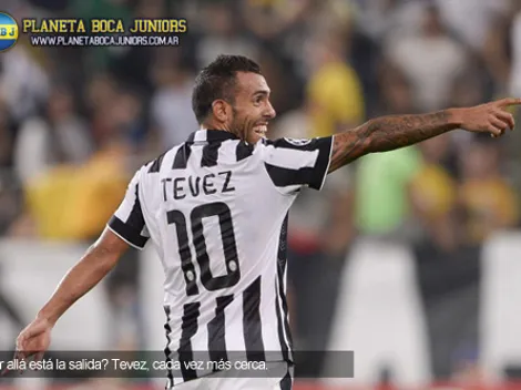 Siguen negociando la salida de Tevez