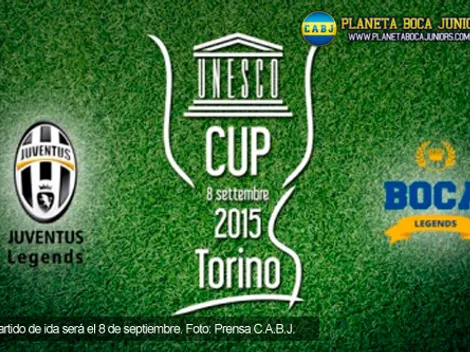 Copa Unesco: Juventus-Boca cambió de fecha