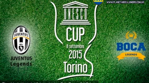 Copa Unesco: Juventus-Boca cambió de fecha