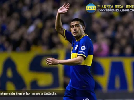 Riquelme vuelve a La Bombonera: estará en la despedida de Battaglia